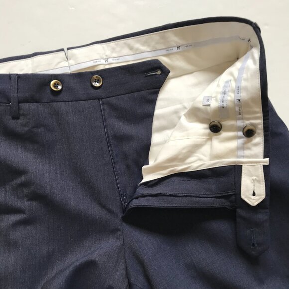 PT Torino Superslim Fit Pants Slacks Mens 50 US 34 Trousers Stretch Virgin Wool - Picture 6 of 13